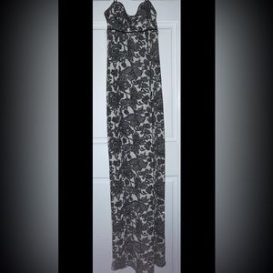 tight fitting, black design on white// sparkly